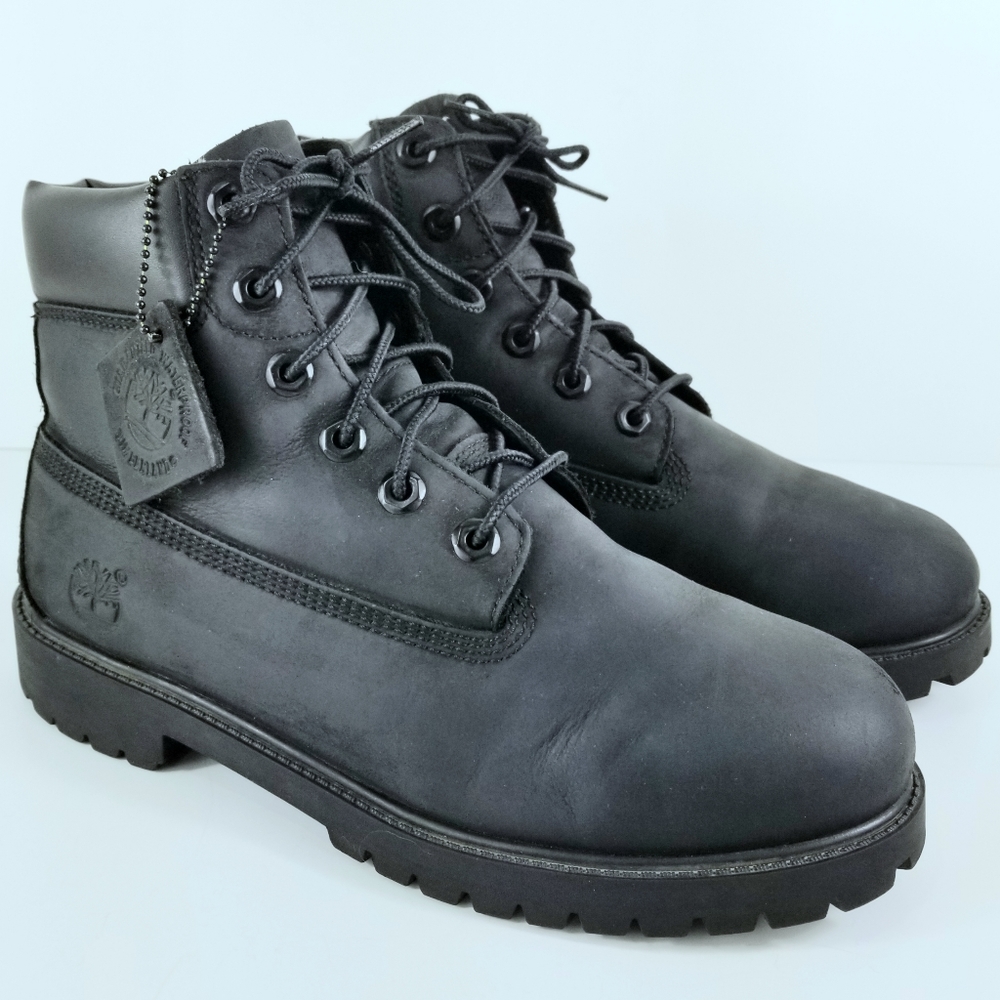 Sz 7 Junior Timberland Premium Waterproof Nubuck Leather Boots
